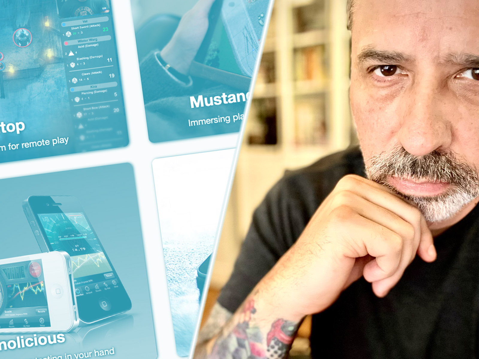 Welcome introduction tile